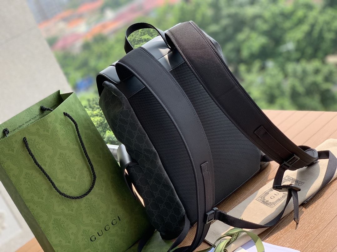Guc1 GG Supreme Backpack Black image 3