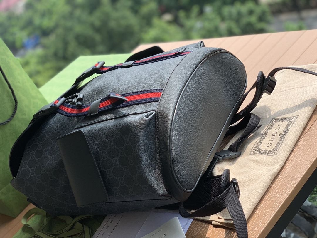 Guc1 GG Supreme Backpack Black image 4