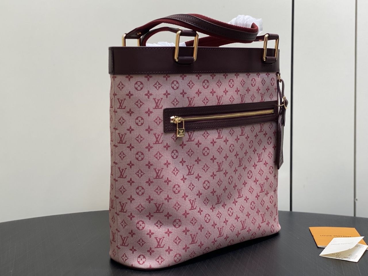 1V Lucille Tote Raspberry Pink image 5