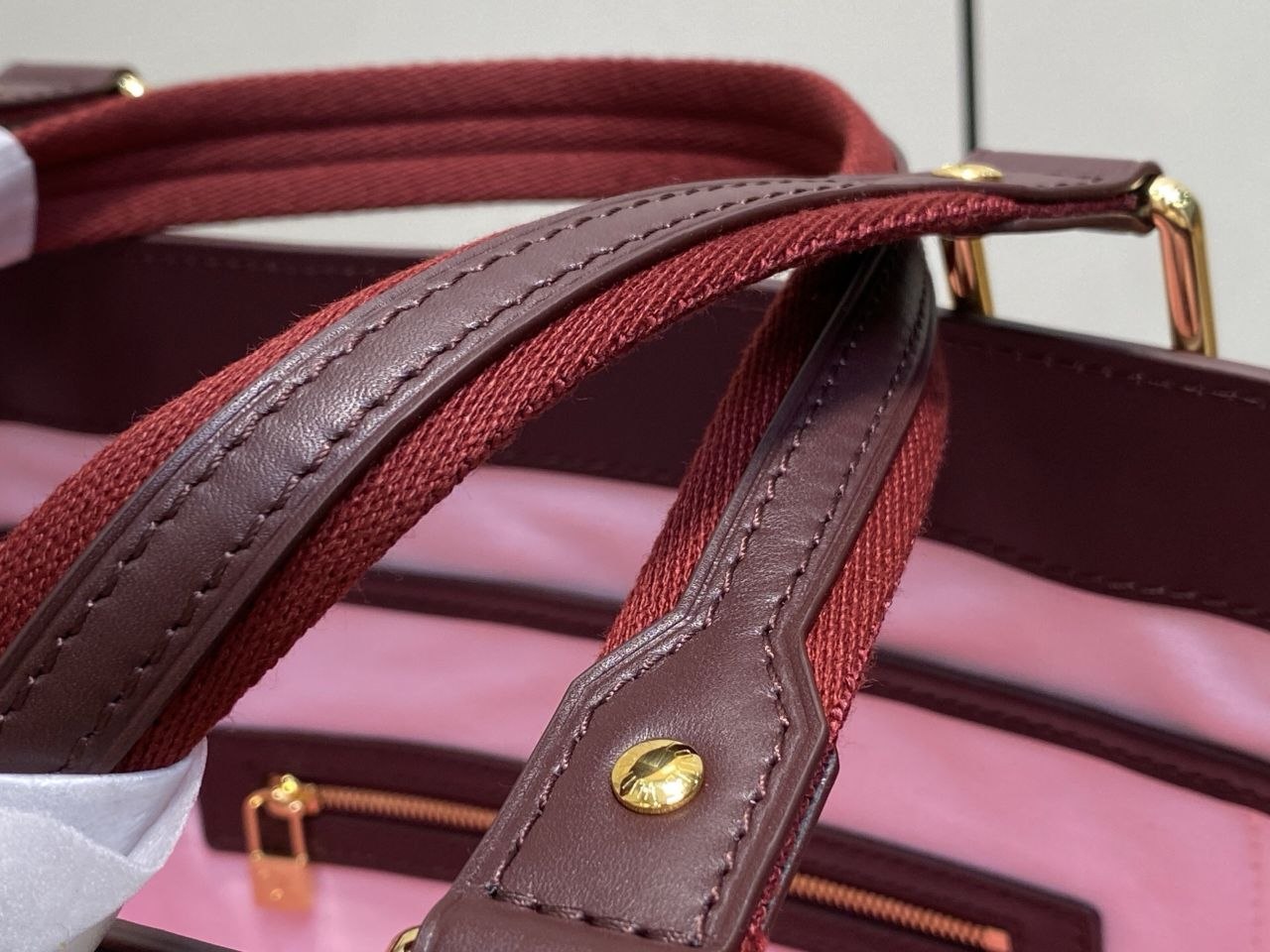 1V Lucille Tote Raspberry Pink image 9