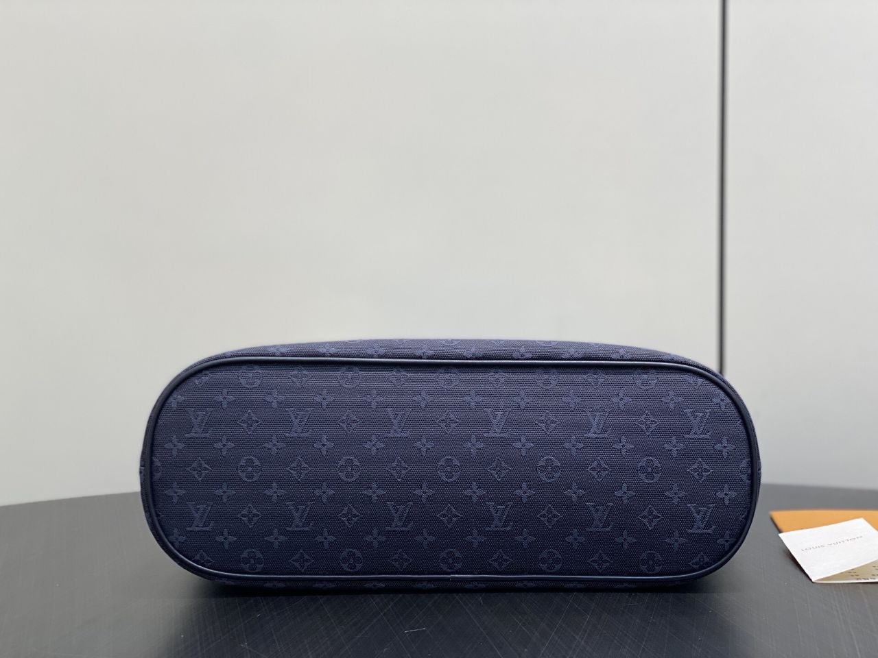 1V Lucille Tote Dark Blue Denim image 4