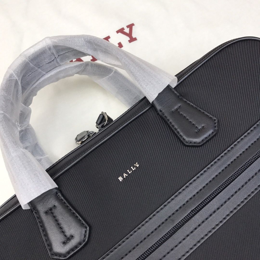 Bally Chandos Briefcase Black