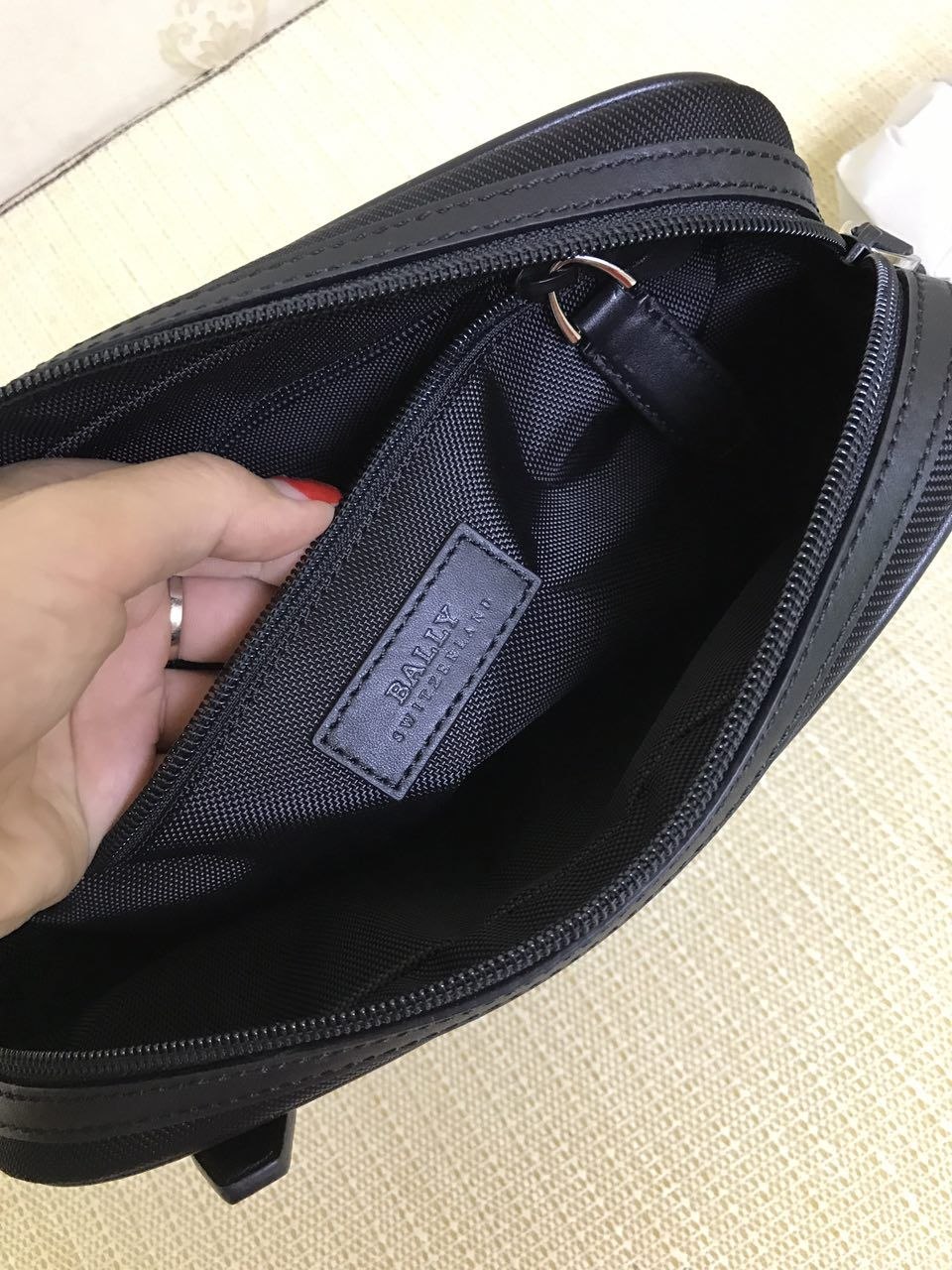 Bally Wristlet Clutch Black image 4