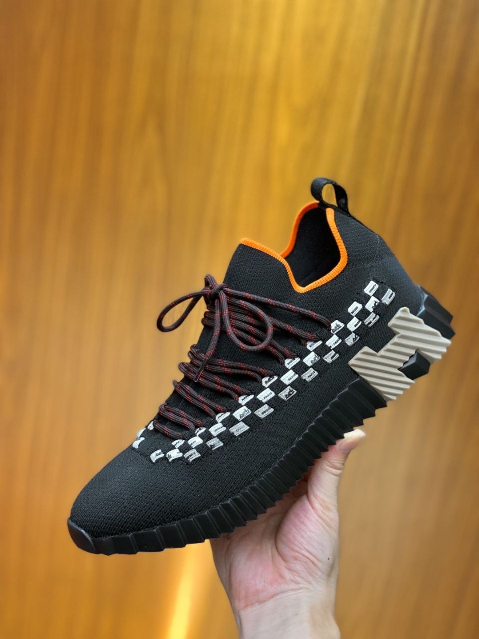 H3rmes Lift Knit Black-Orange image 3