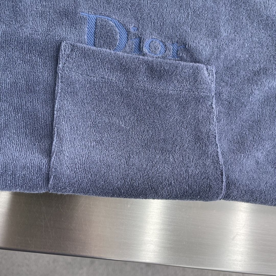 D1or Terry Cotton Tee Blue image 3