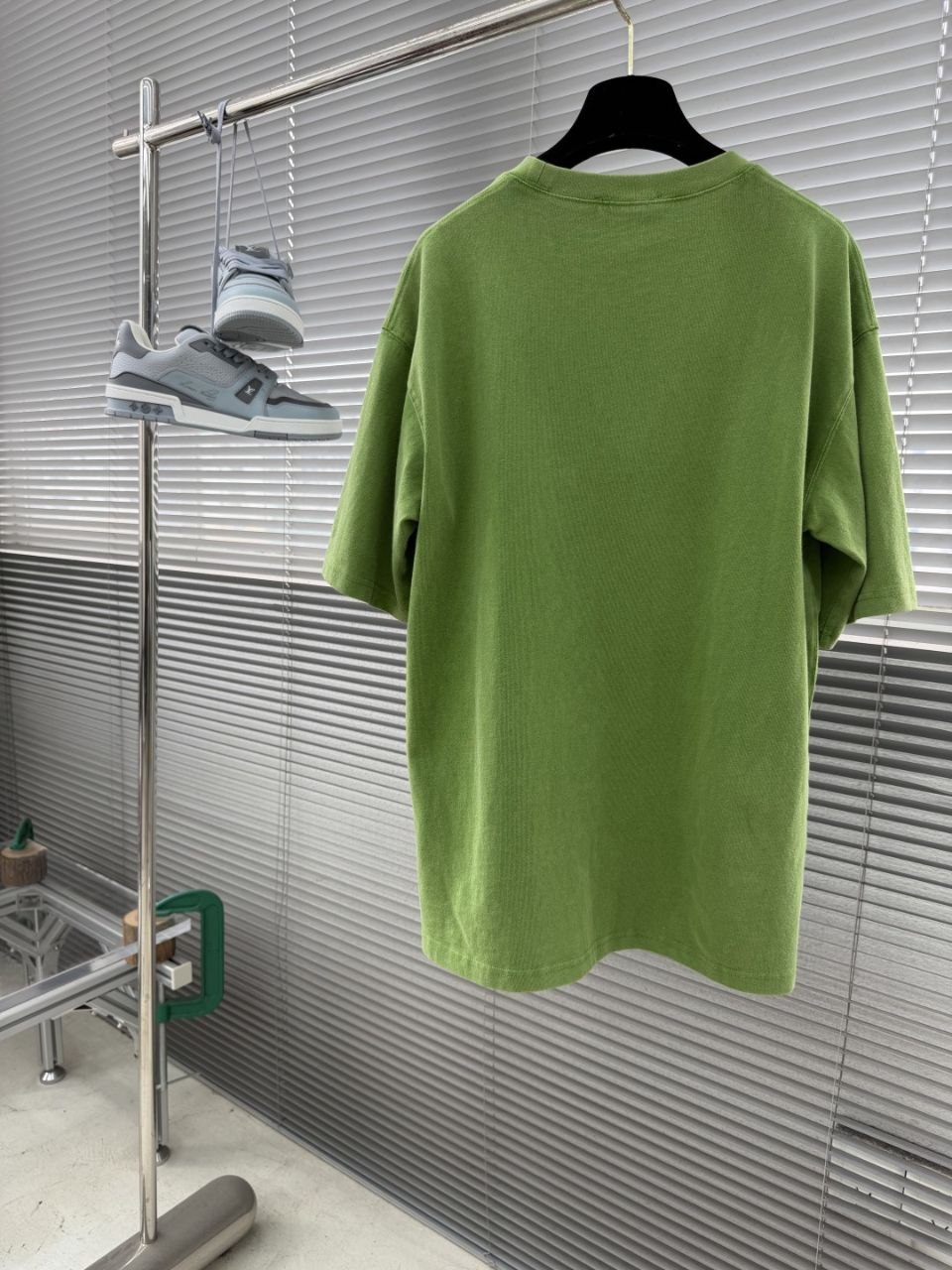 Pr@da Triangle Logo Tee Green image 4