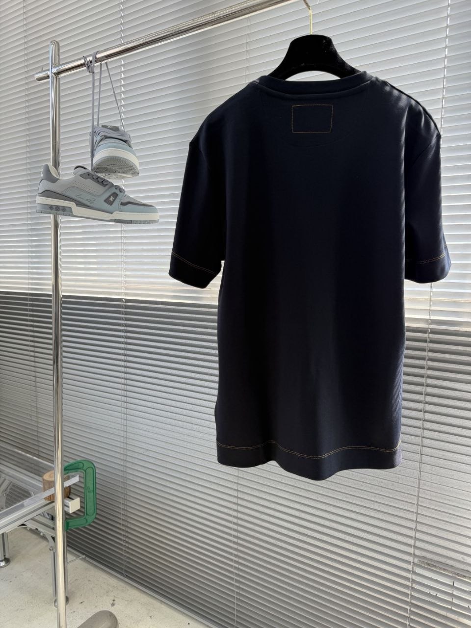 F3nd1 Pocket Tee Navy image 4