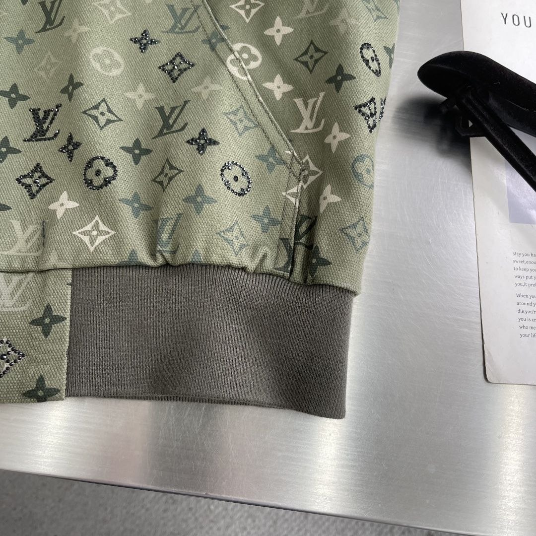 1V Monogram Jacquard Hooded Jacket image 4