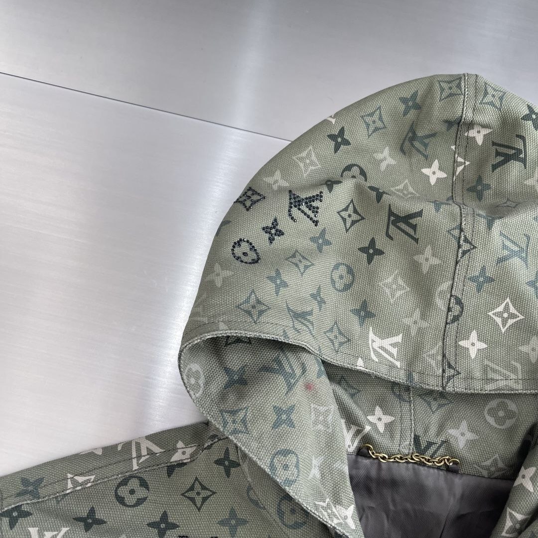 1V Monogram Jacquard Hooded Jacket image 7