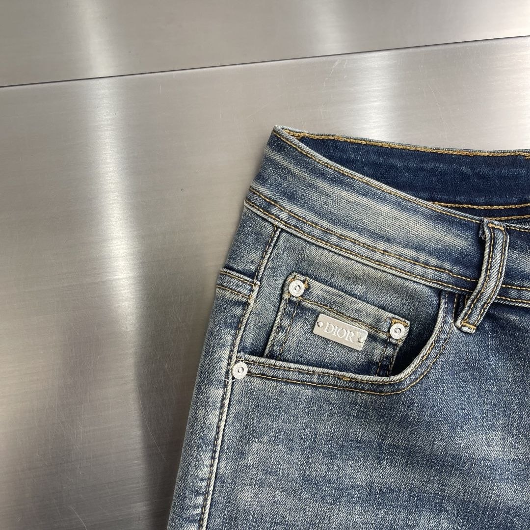D1or Straight-Leg Jeans Blue image 5