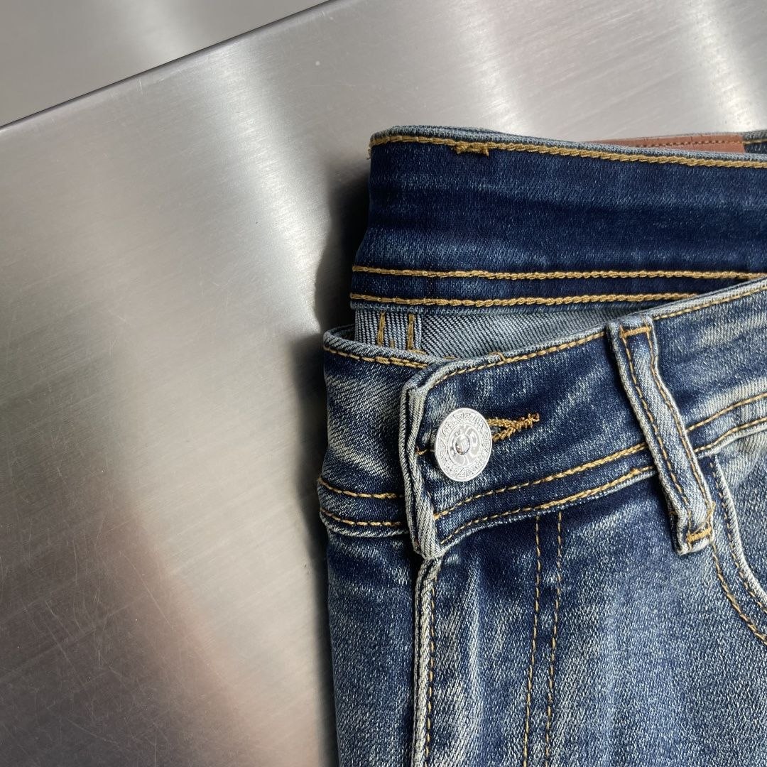 D1or Straight-Leg Jeans Blue image 6