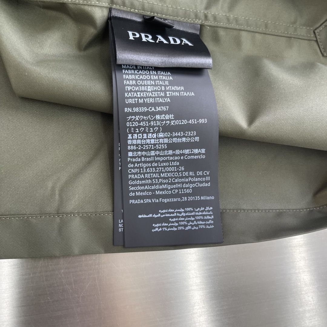 Pr@da Utility Shirt Olive image 4