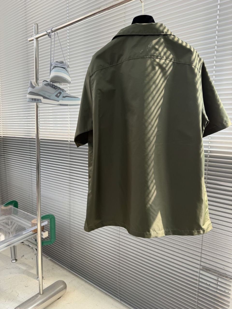 Pr@da Utility Shirt Olive image 5