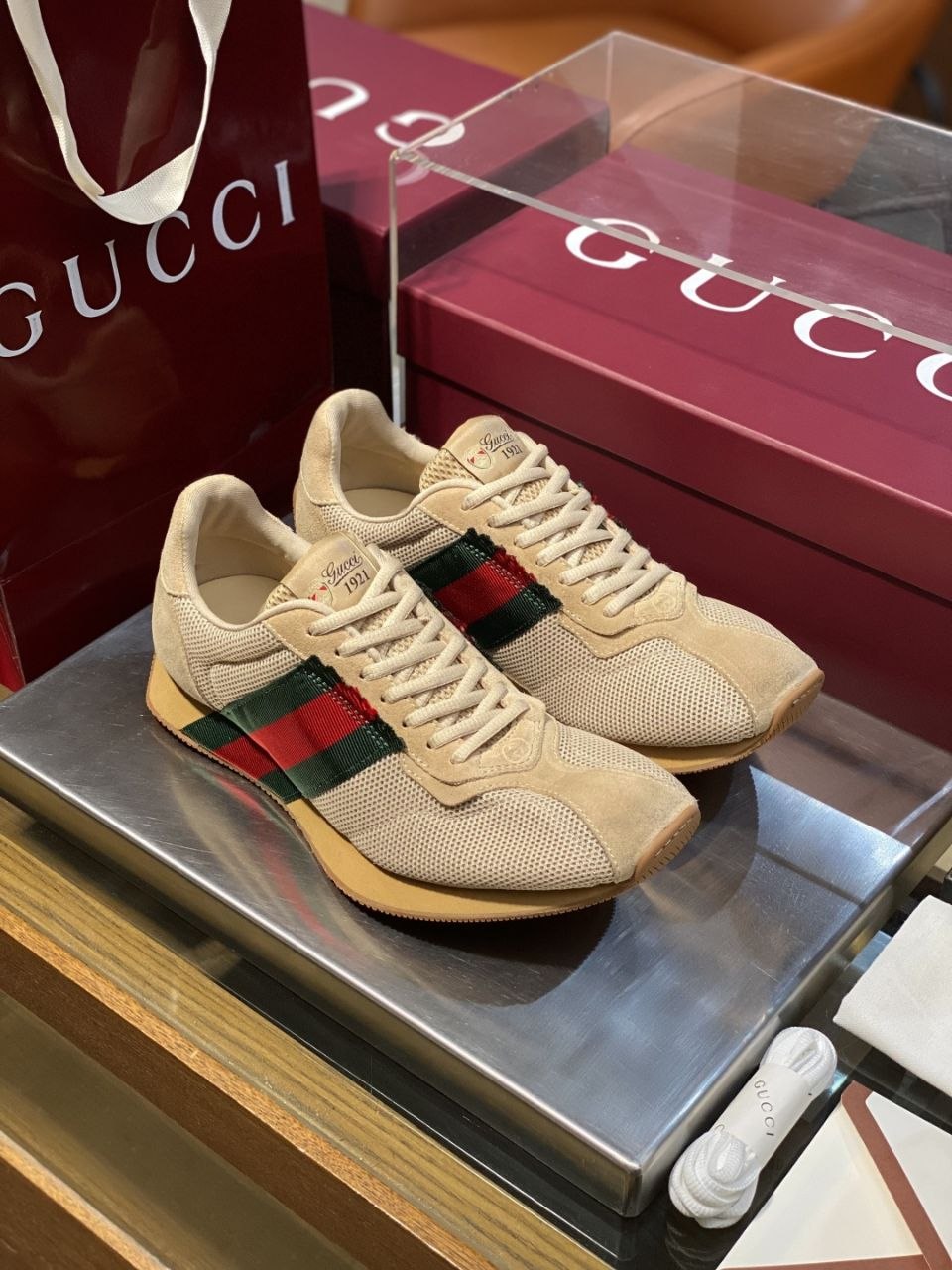 Guc1 Tempo Web Sneakers image 3