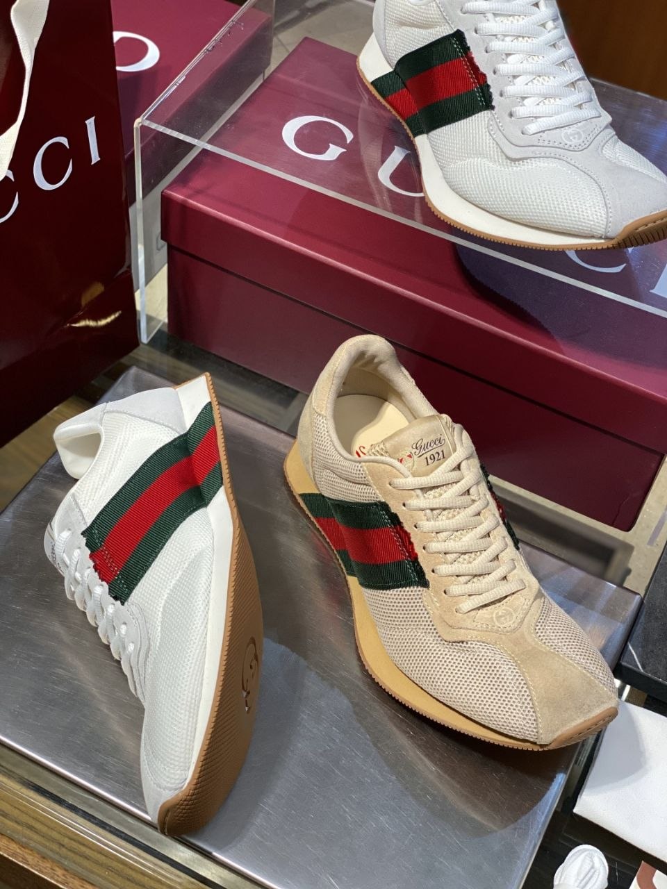 Guc1 Tempo Web Sneakers image 8