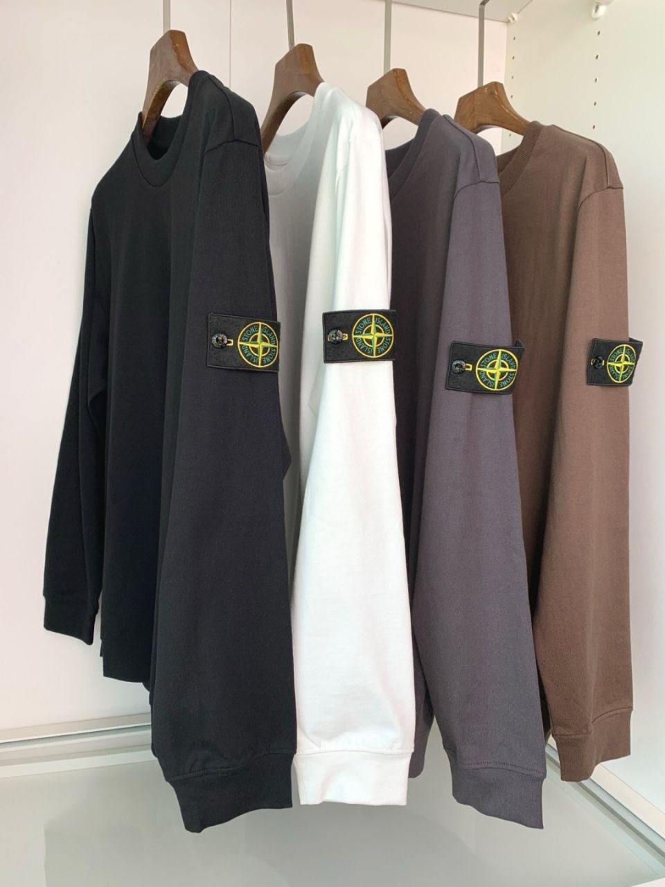 Stone 1sland Round-Neck Long-Sleeve Tee image 8