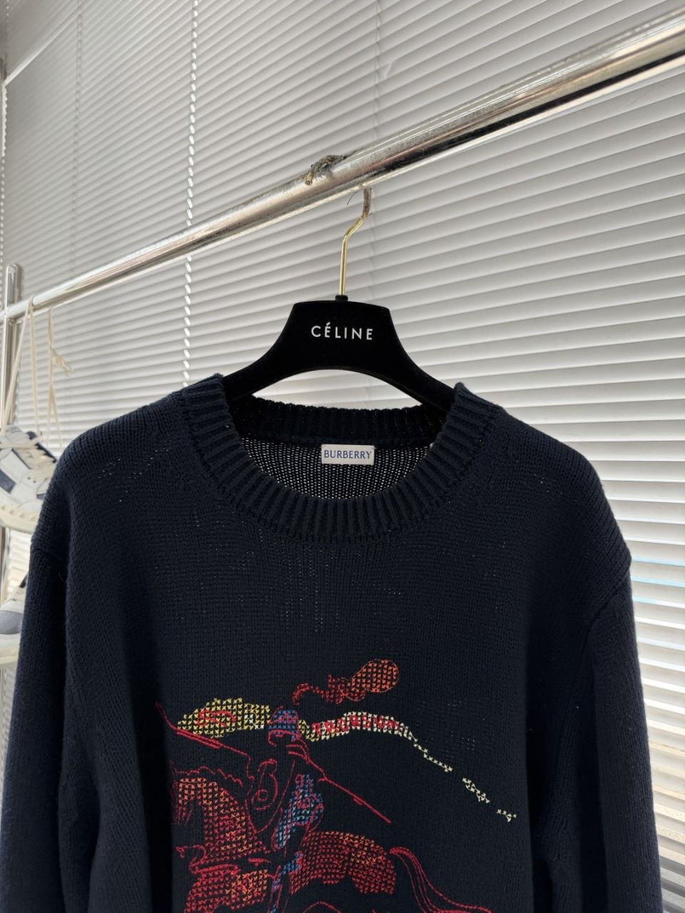 Burb3rry Equestrian Knit