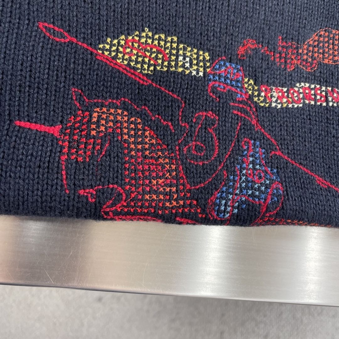 Burb3rry Equestrian Knit image 6