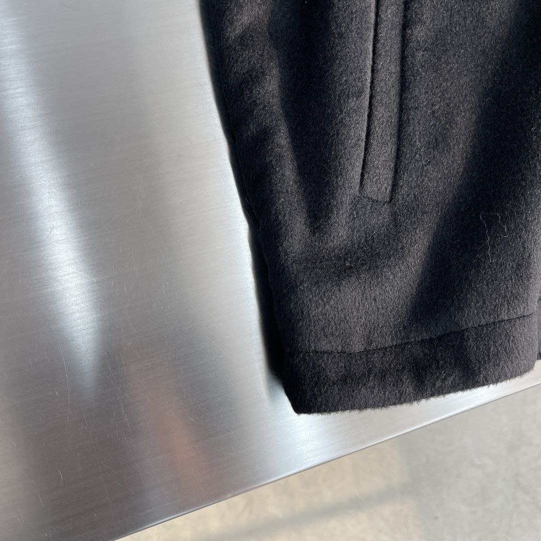 Pr@da Wool & Felt-Panel Jacket image 7