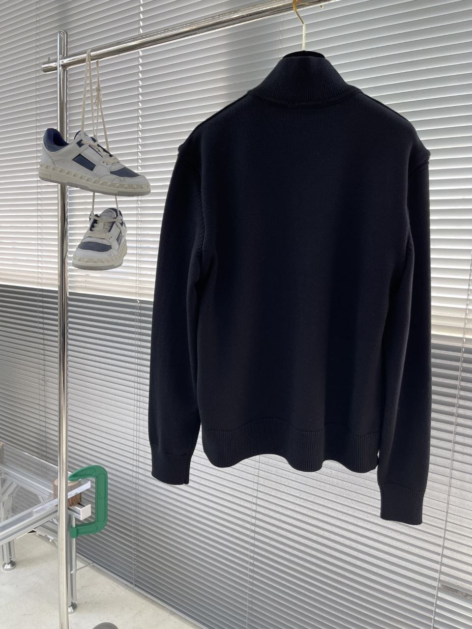Pr@da Wool & Felt-Panel Jacket image 9