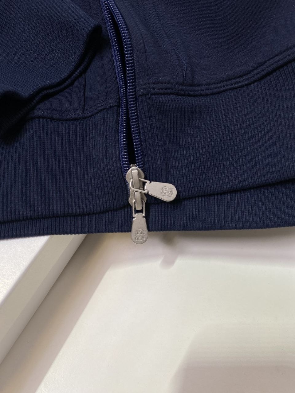 Brun3llo Cuc1nelli Zip Hooded Knit image 4