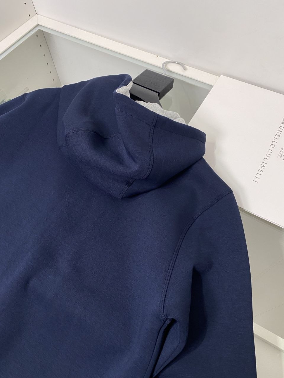 Brun3llo Cuc1nelli Zip Hooded Knit image 5