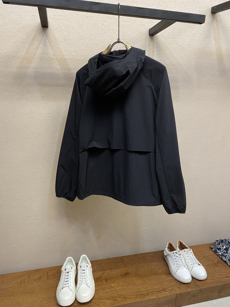 Pr@da Letter-Print Hooded Jacket image 2