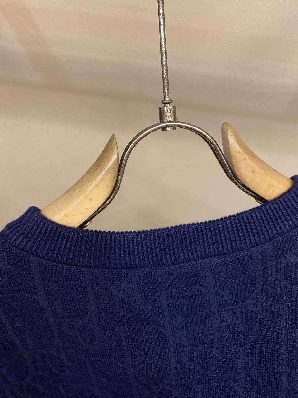 D1or Full Jacquard Round-Neck Sweater image 3