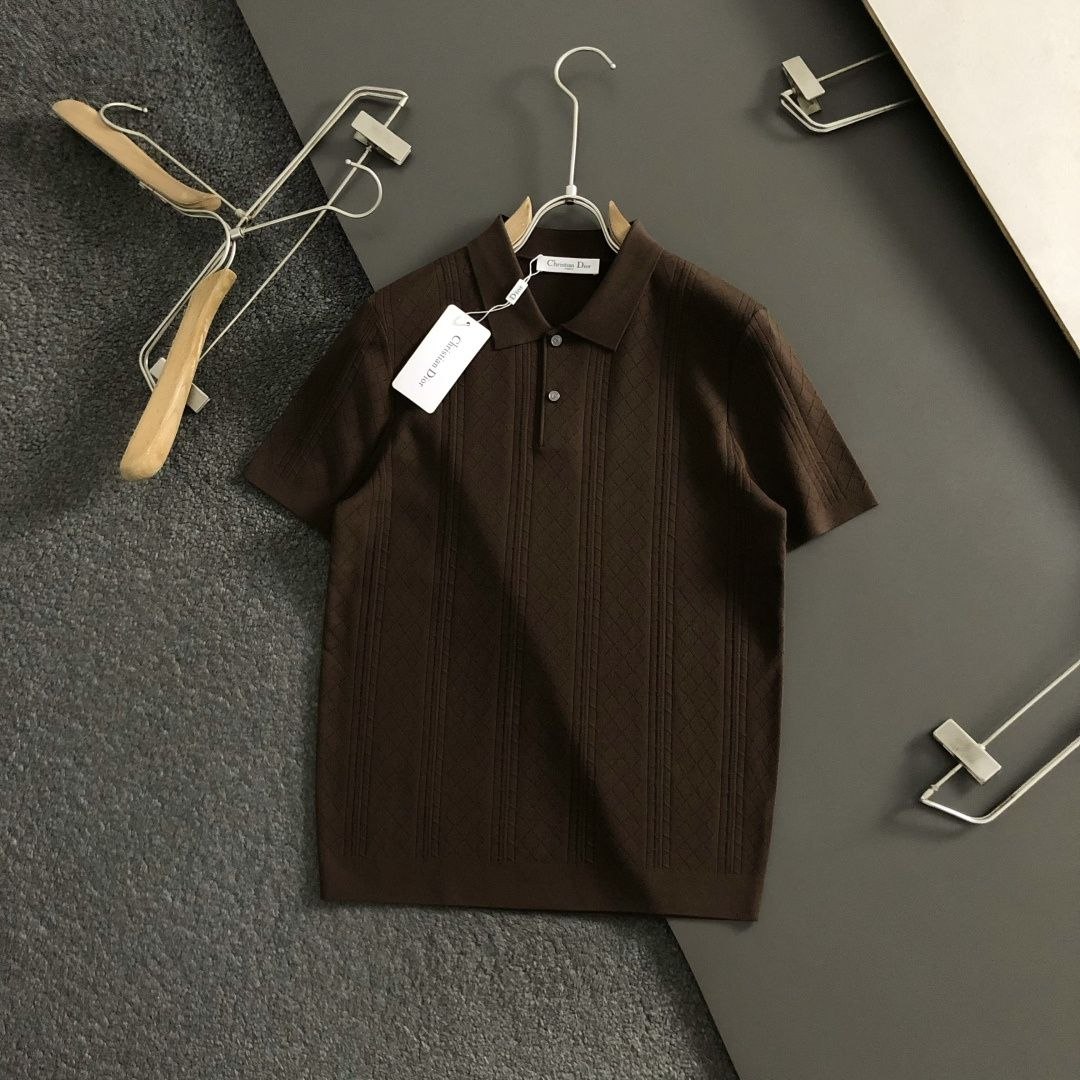 D1or Polo T-Shirt — Black image 9