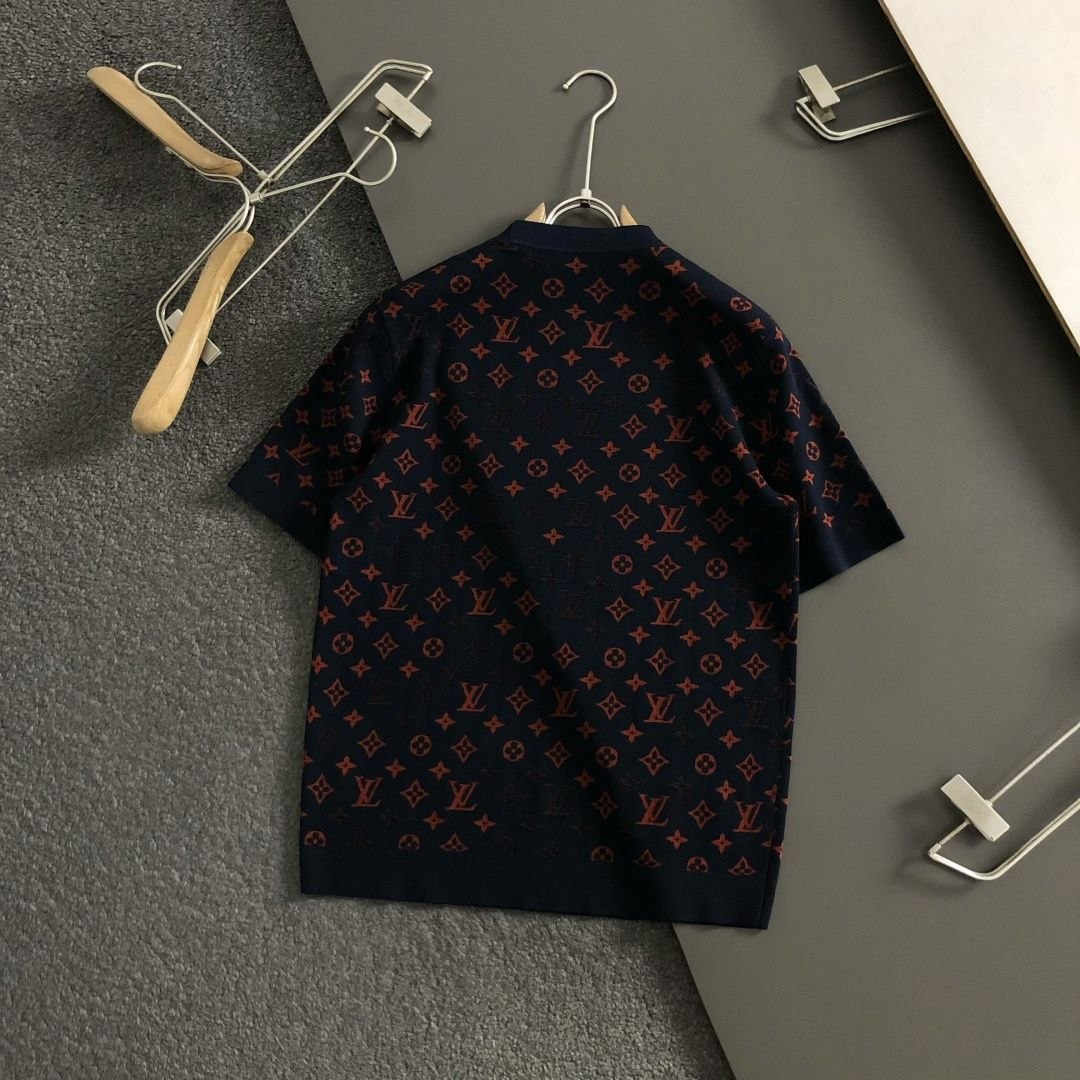 1V Wool Sweater-Tee — Black image 7