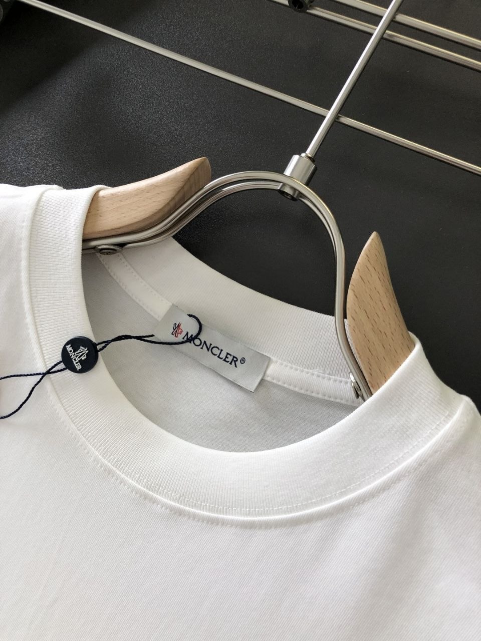 M0ncl3r Printed Round-Neck Tee image 8