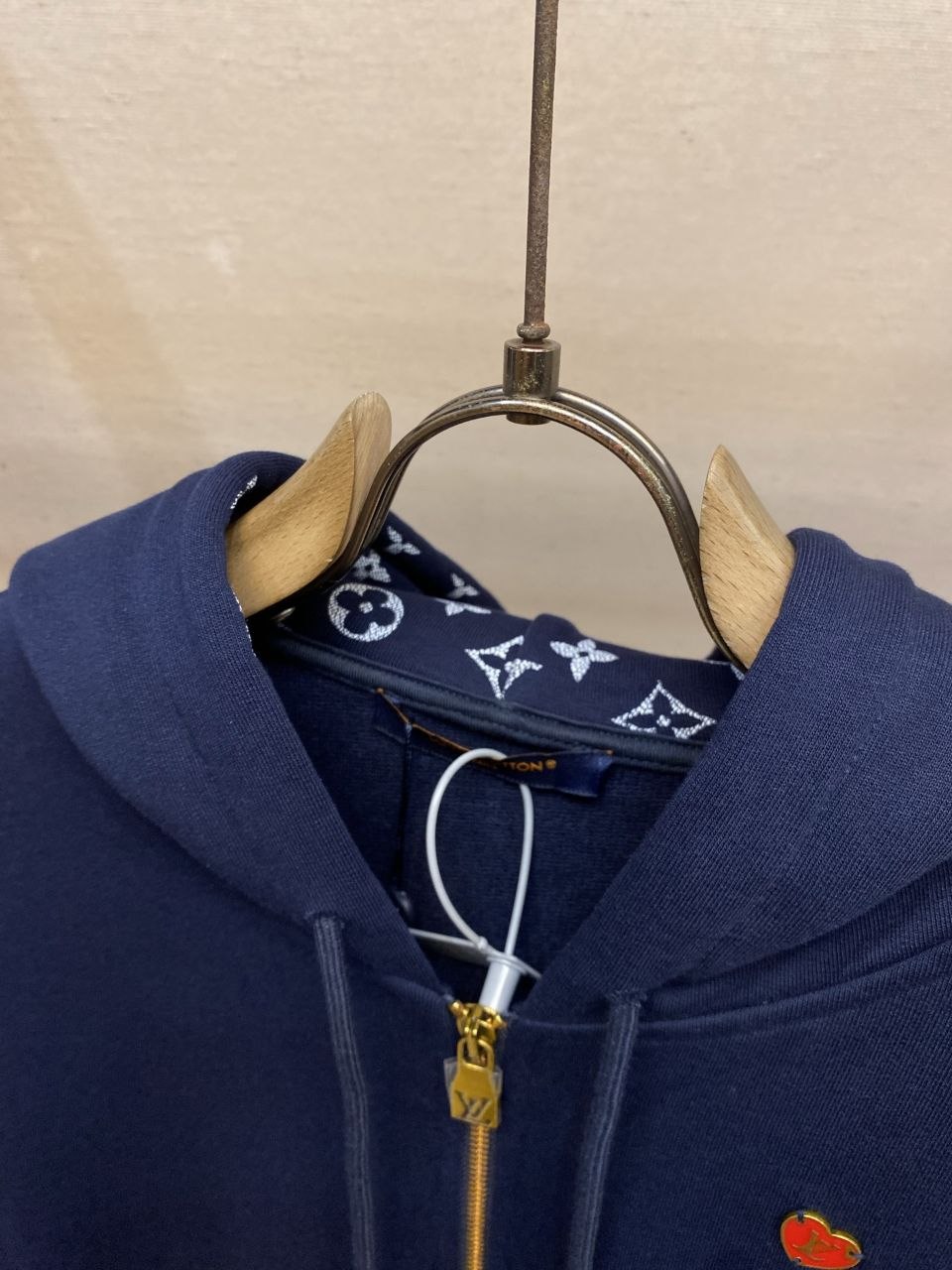 1V Jacquard CVD Zip Hoodie image 2