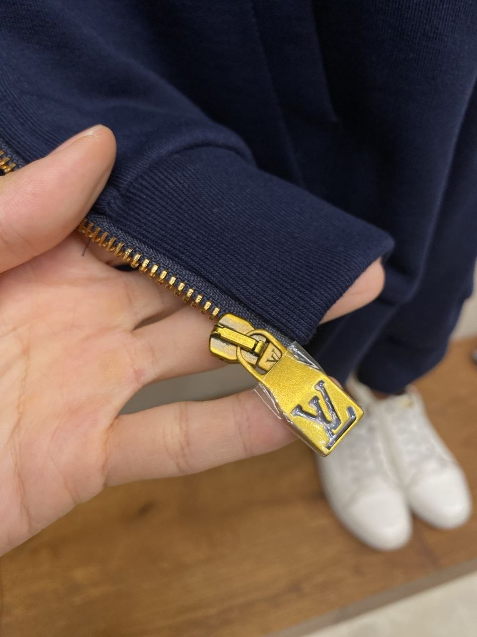1V Jacquard CVD Zip Hoodie image 6