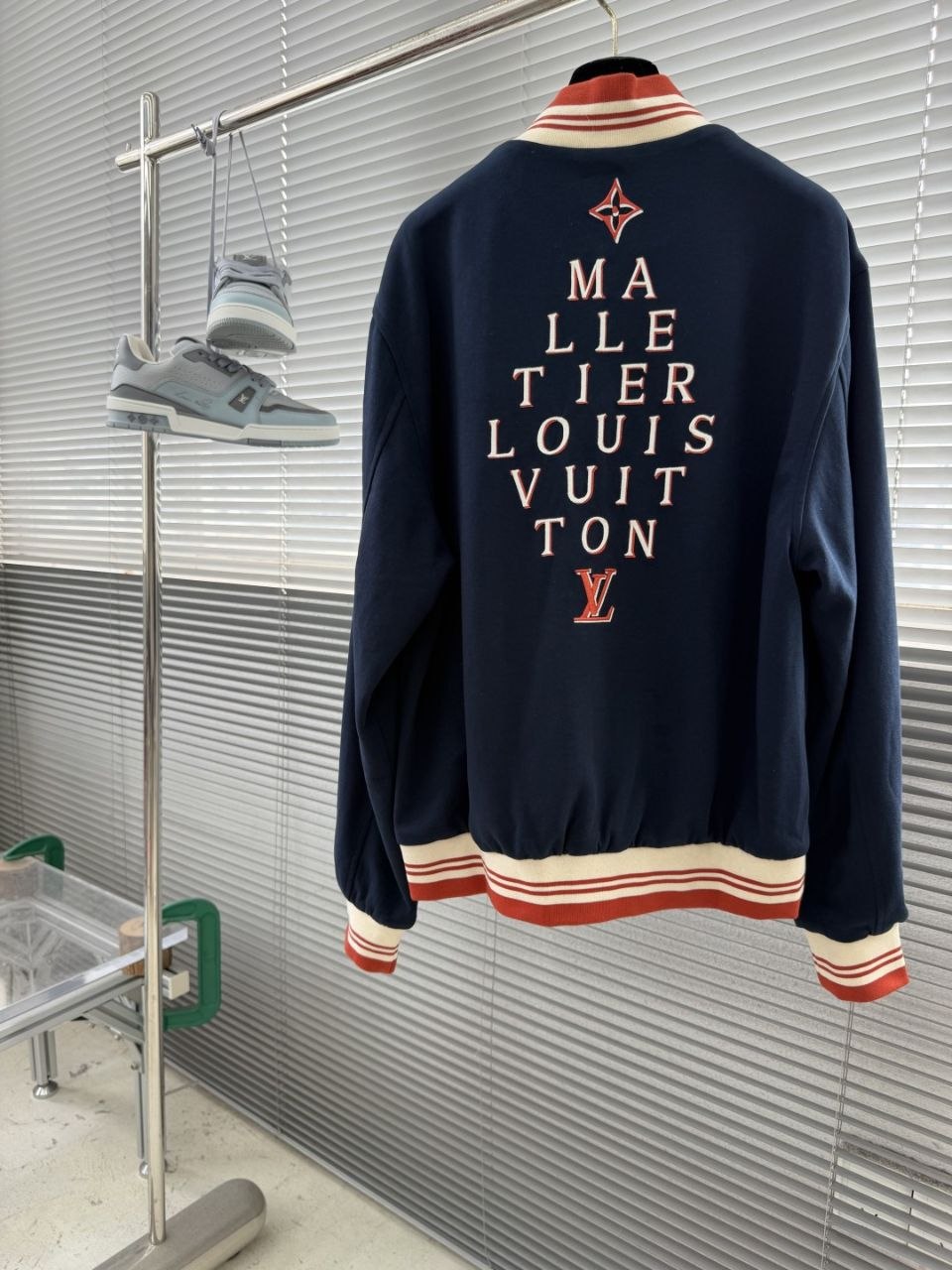 1V 26FW Embroidered Baseball Jacket image 3