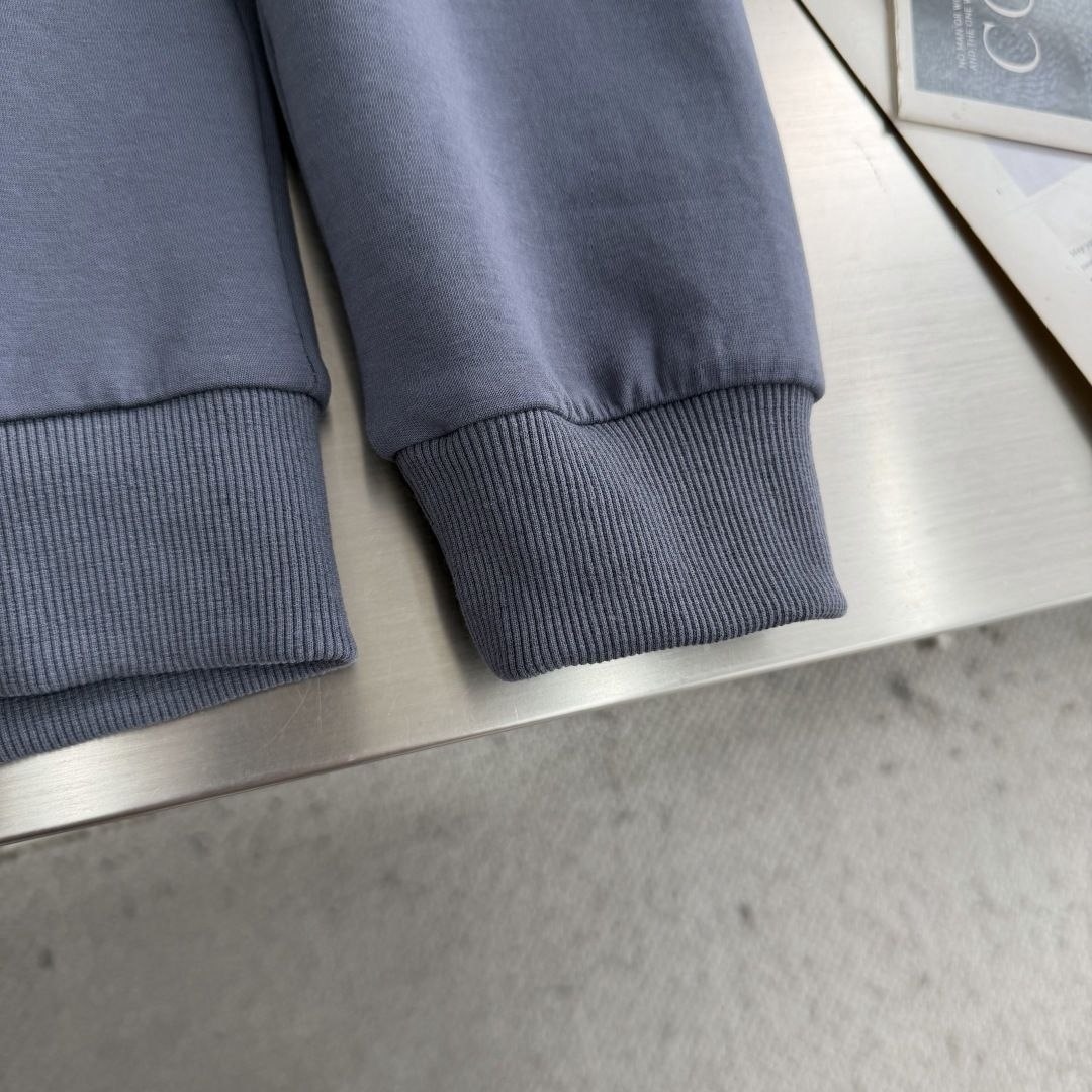 1V Embroidered Zip Knit Hoodie image 6