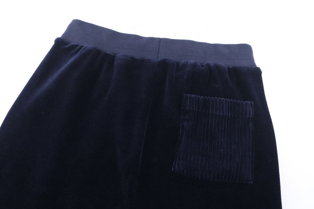 1V Solid Velvet Trousers image 4