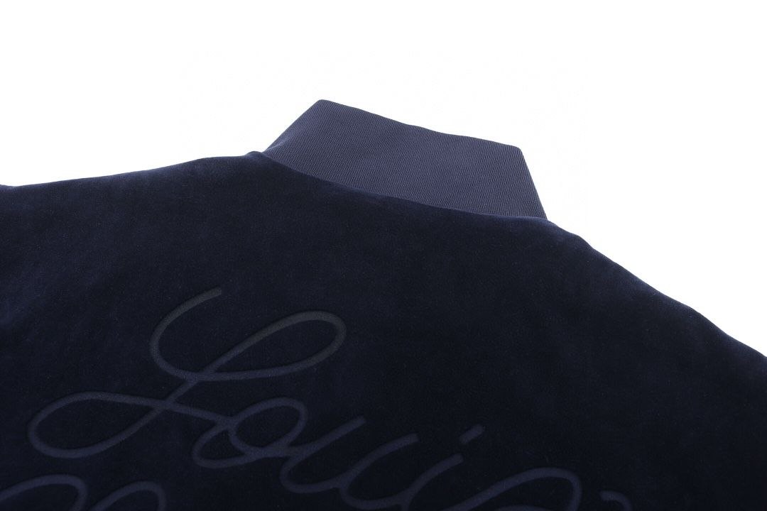1V Solid Velvet Zip Jacket image 4