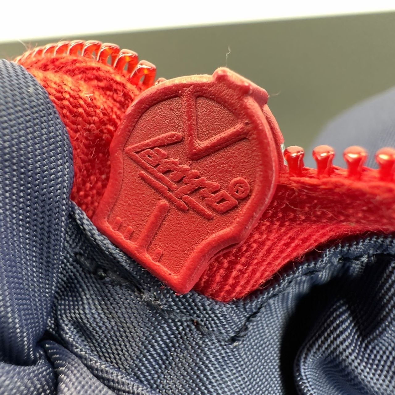 Pr@da Nylon Messenger — Red & Blue image 3