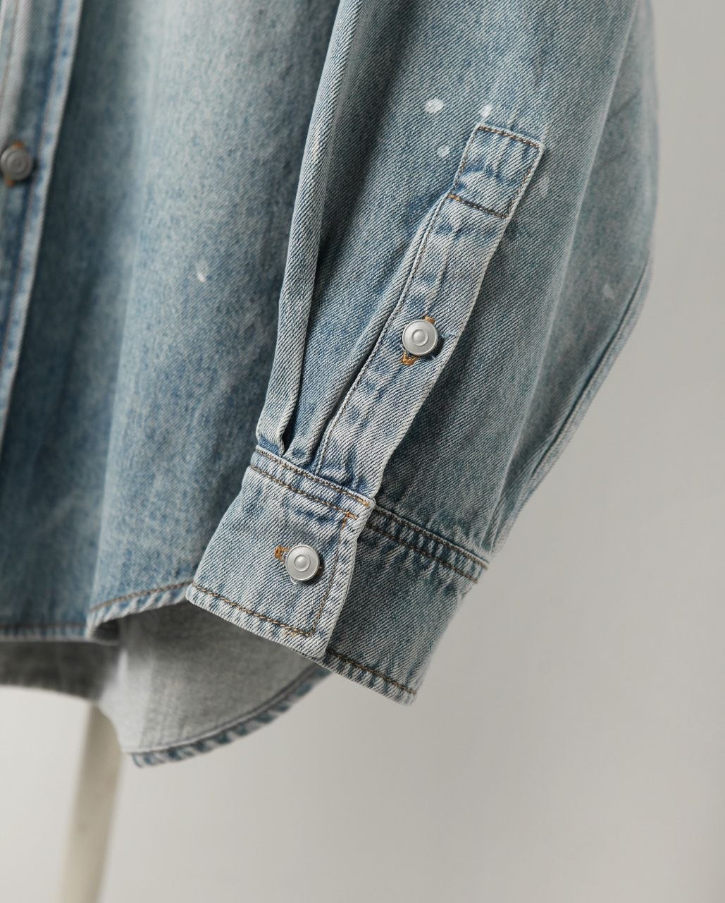Acne Studios 26FW Gradient Drip-Dye Denim Shirt image 3