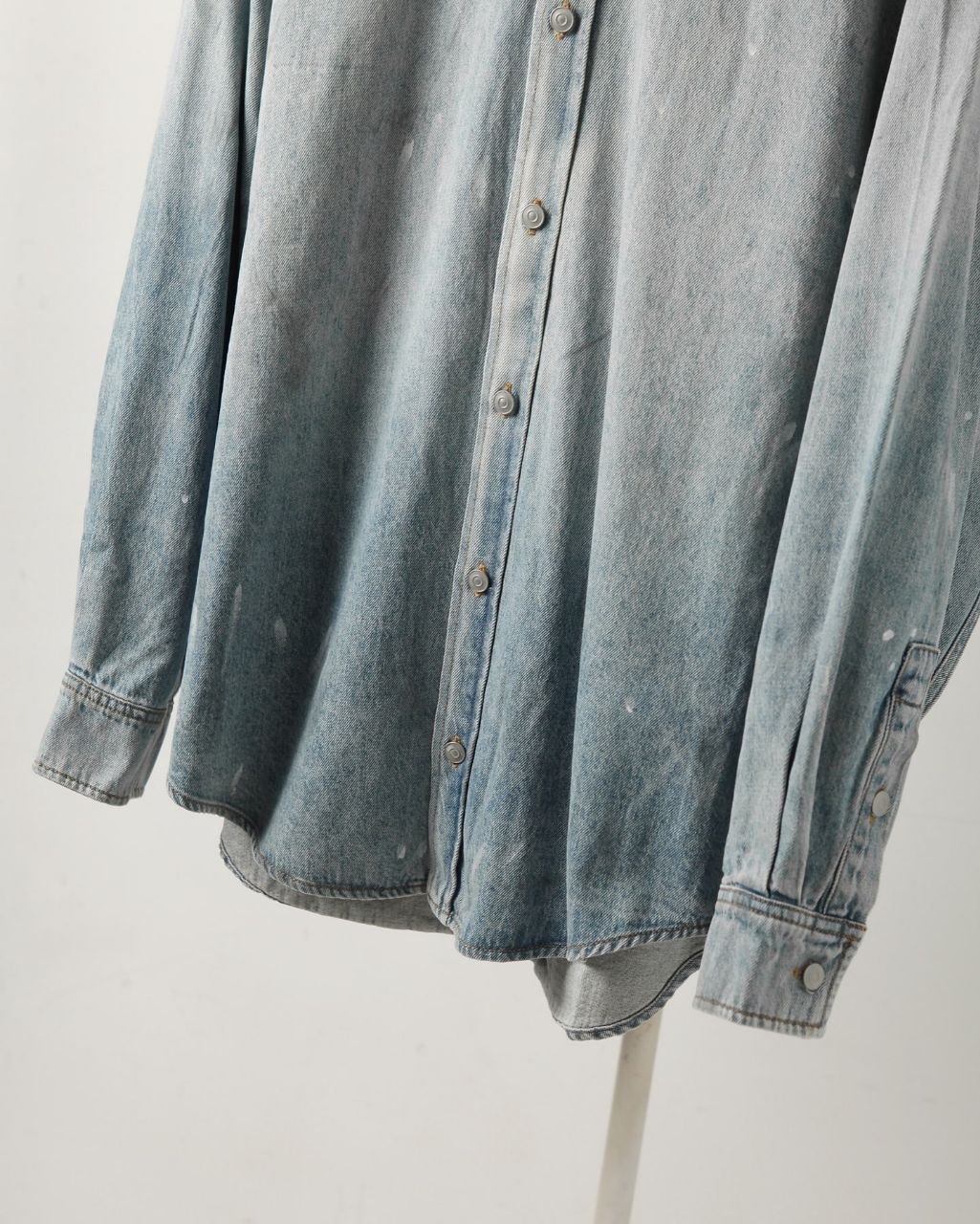 Acne Studios 26FW Gradient Drip-Dye Denim Shirt image 4