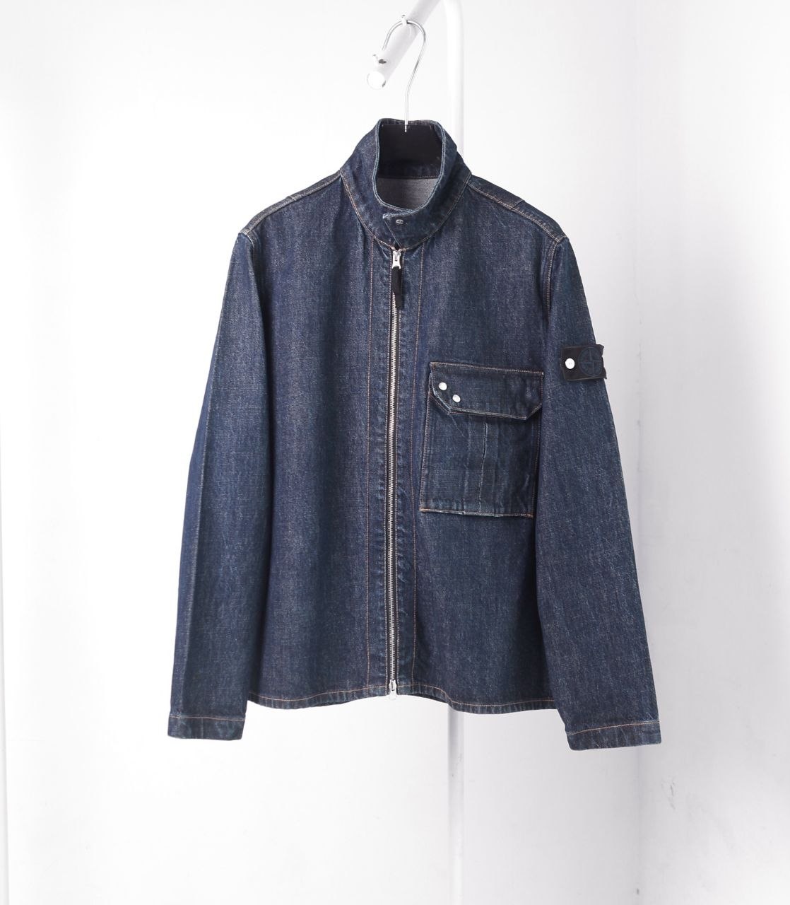 Stone 1sland 26FW Zip Denim Jacket — Set 1 image 5