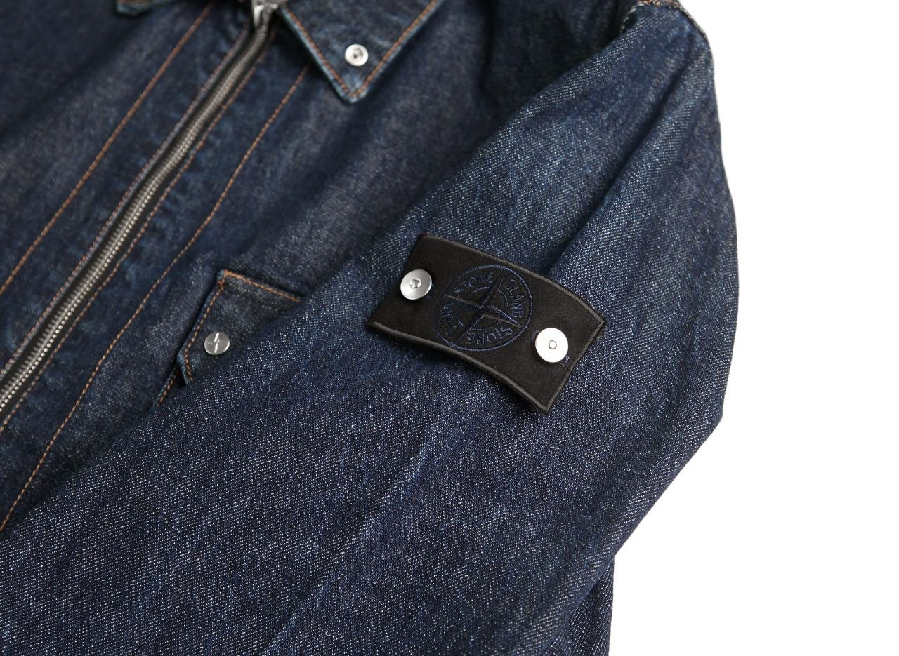 Stone 1sland 26FW Zip Denim Jacket — Set 2 image 8