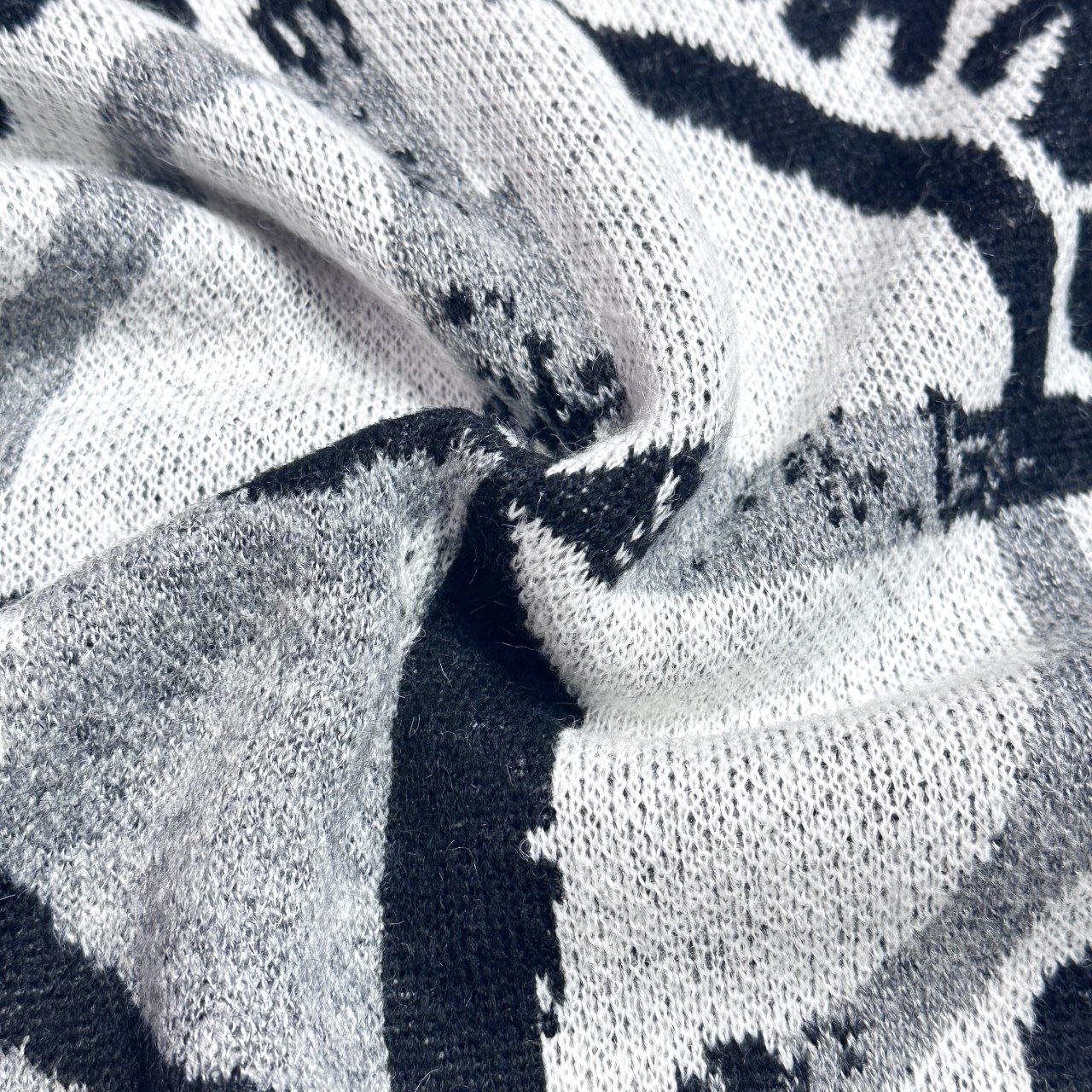 Stone 1sland Knit Sweater — White image 4