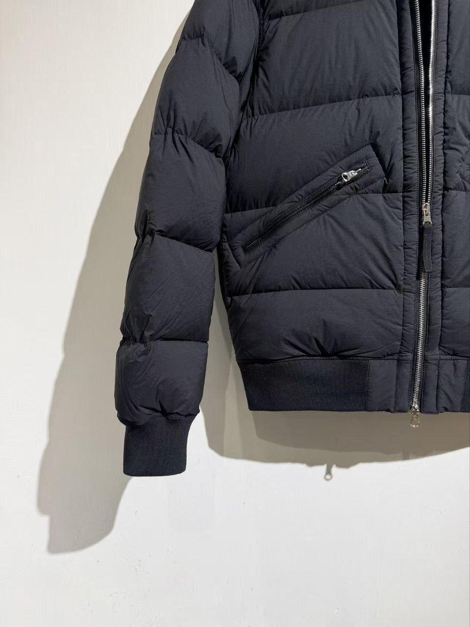 Stone 1sland Baseball-Collar Lightweight Down Jacket image 4