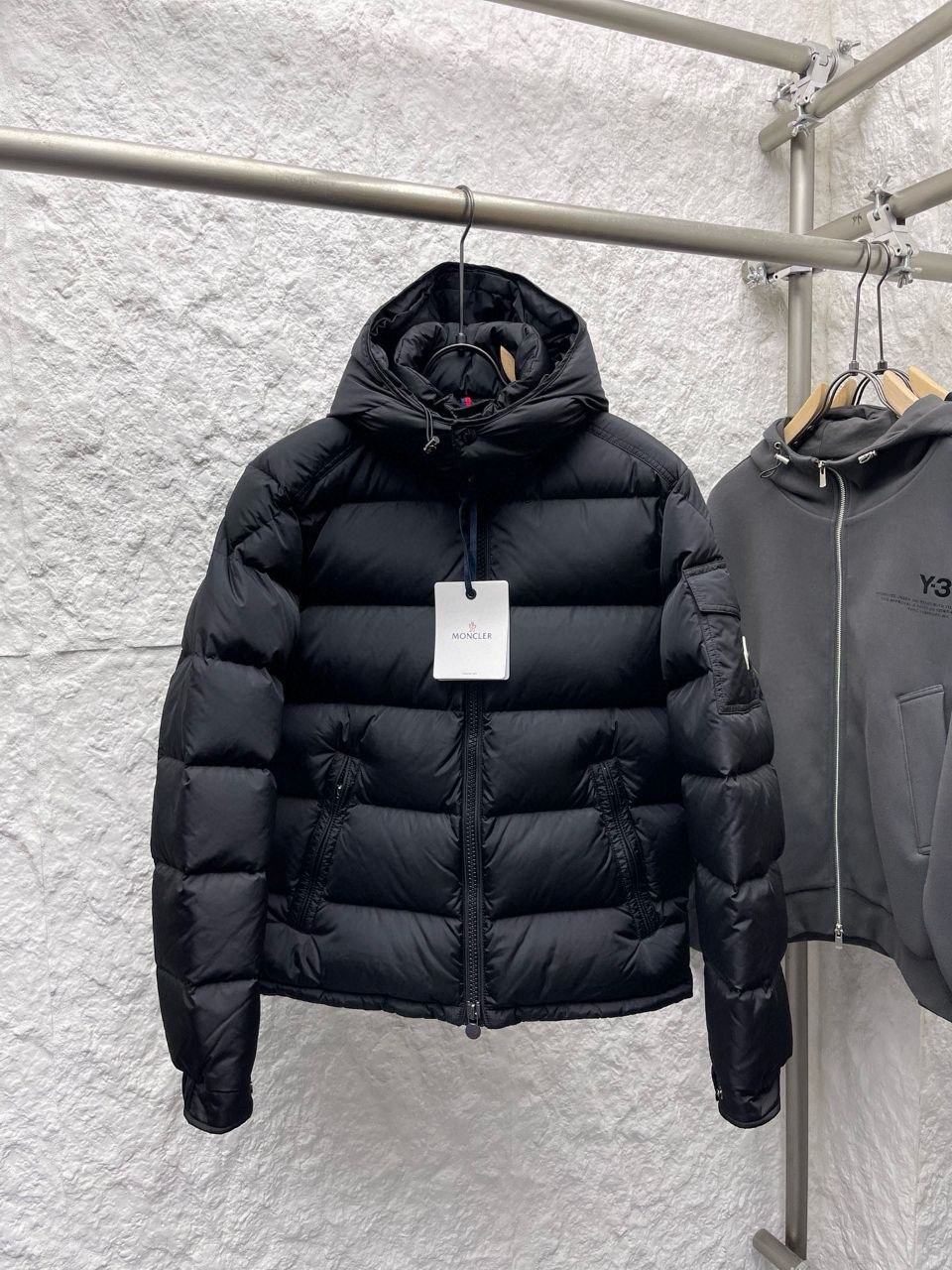 M0ncl3r Down Jacket — Hooded image 6