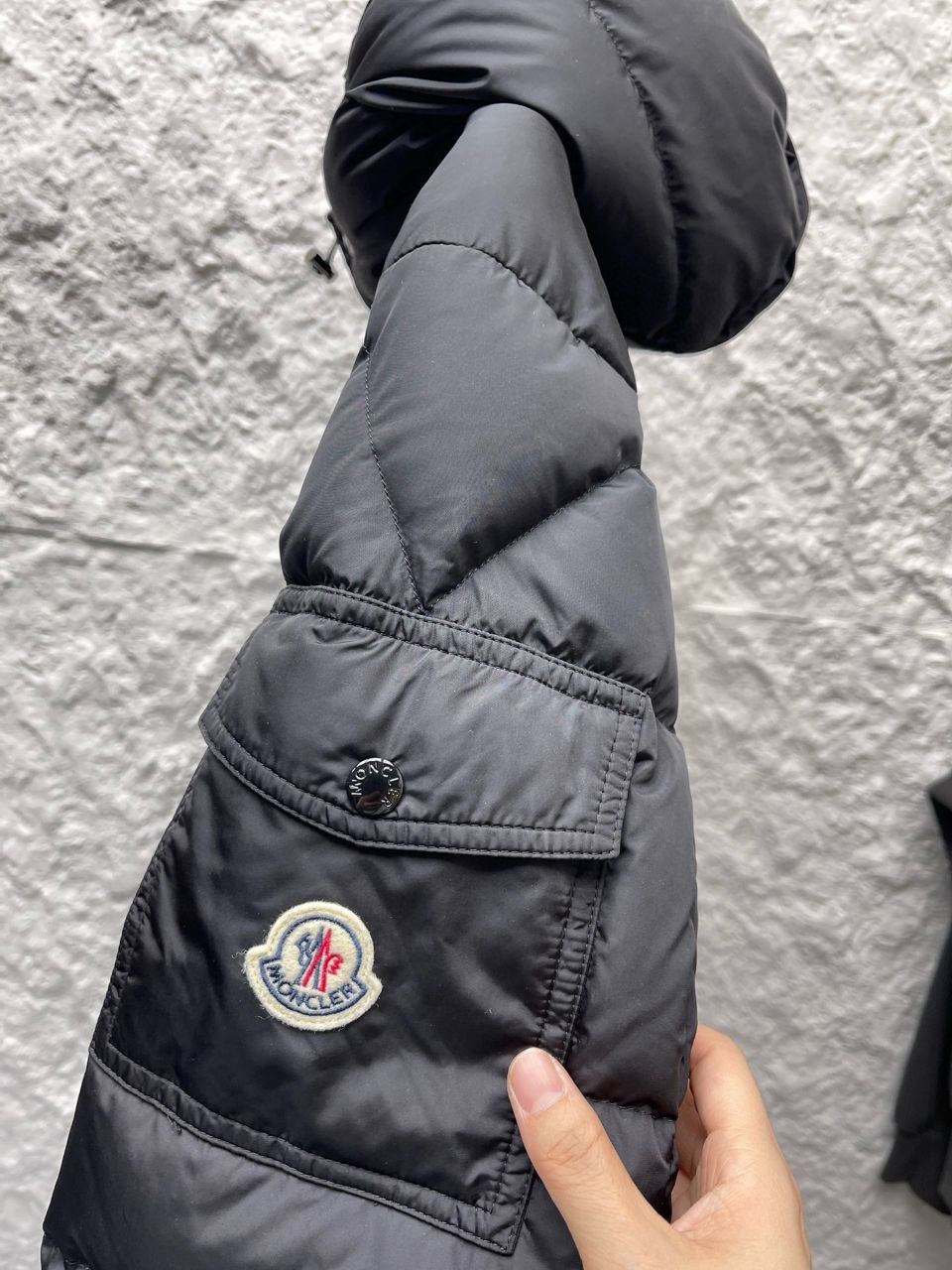 M0ncl3r Down Jacket — Hooded image 7