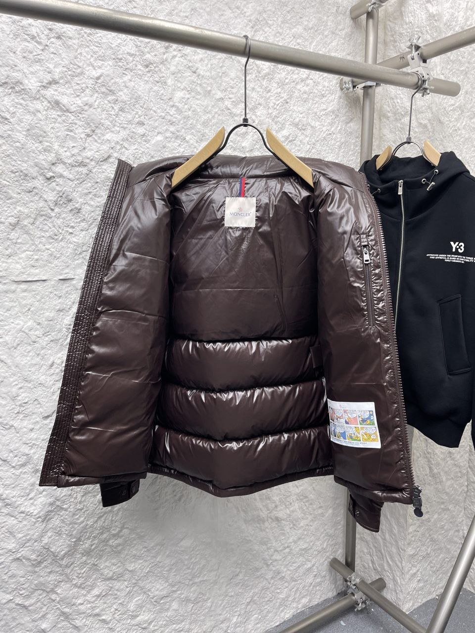 M0ncl3r Maya Down Jacket — Dark image 3