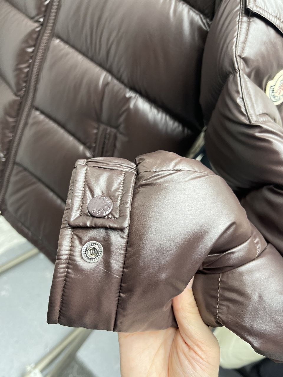 M0ncl3r Maya Down Jacket — Dark image 4