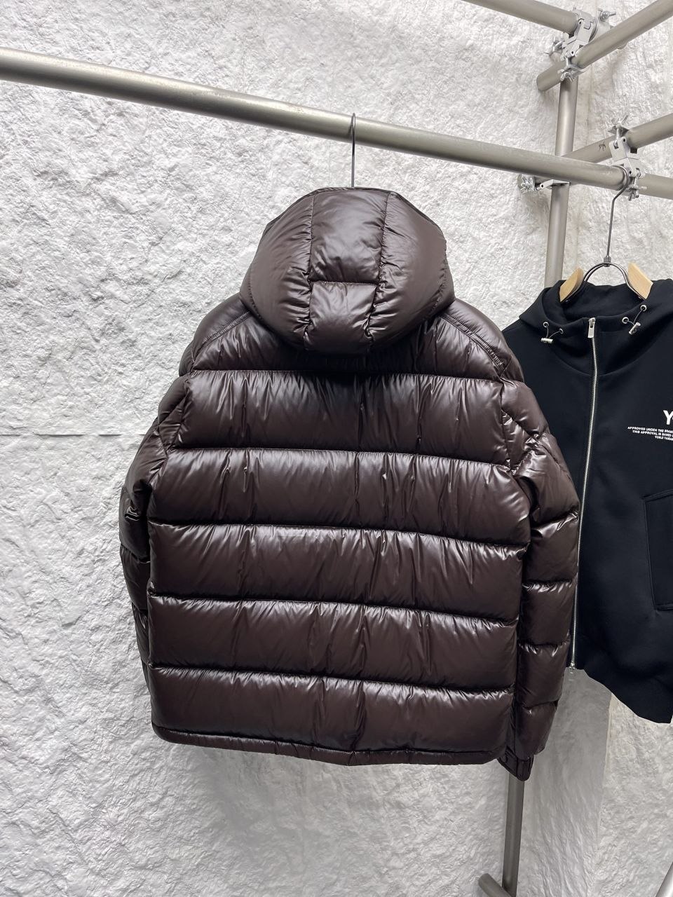 M0ncl3r Maya Down Jacket — Dark image 5