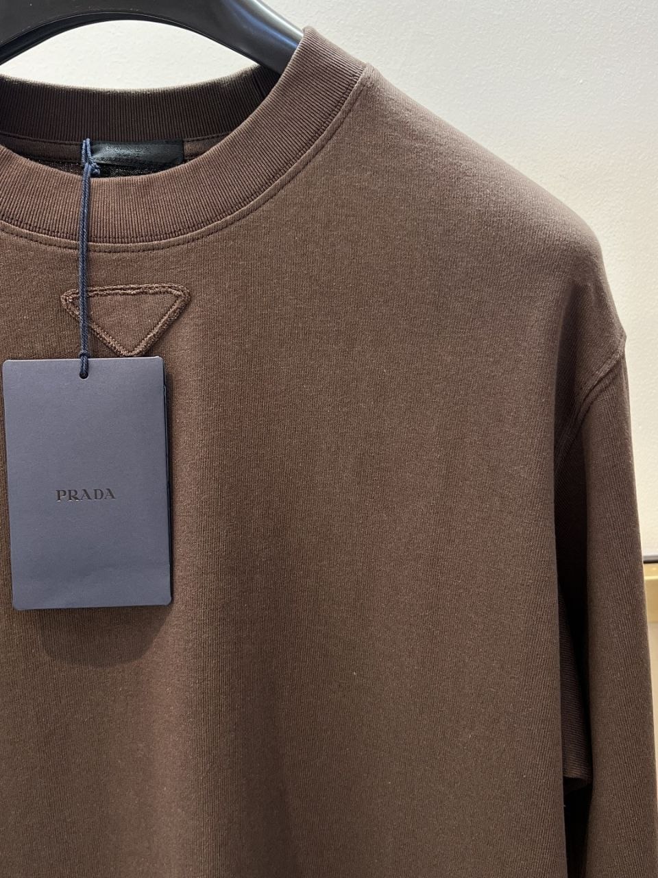 Pr@da Triangle-Logo Long-Sleeve T-Shirt image 5